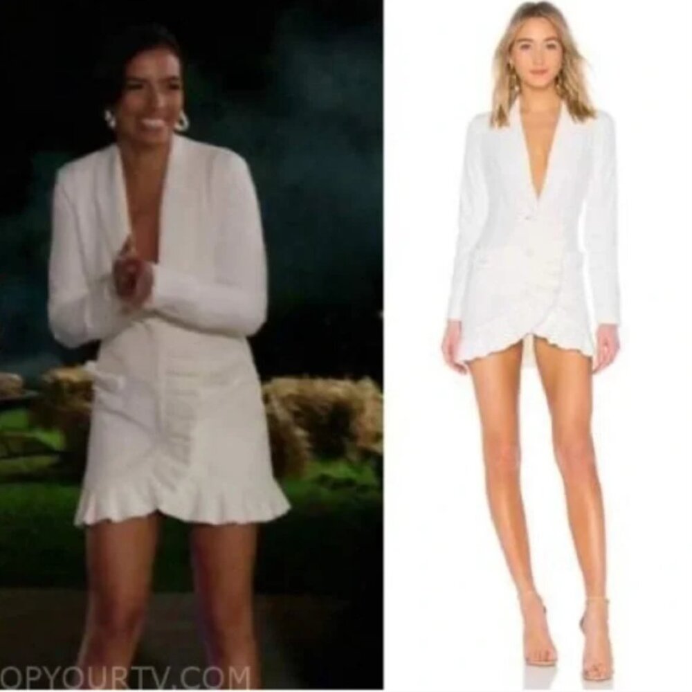 Lovers + Friends White Mini Dress